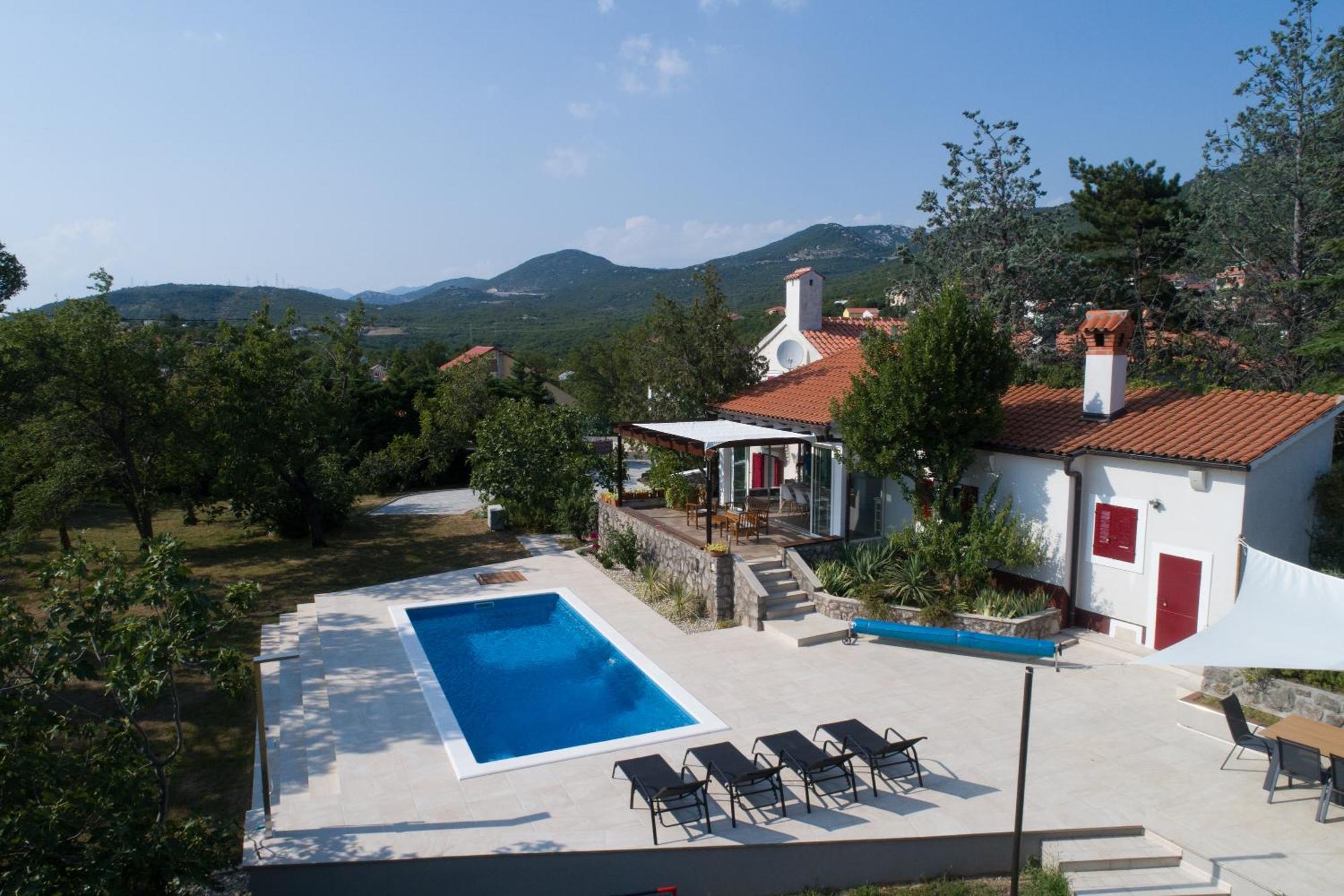 Garden Villa Hreljin Exterior photo